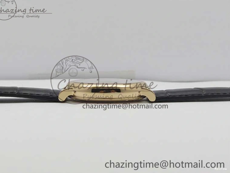 MIROTIME 0203 MoistureWicking Portofino Automatic RG IW356522 FKF 1:1 Best Edition Blue Dial on Black Croco Strap A 7109